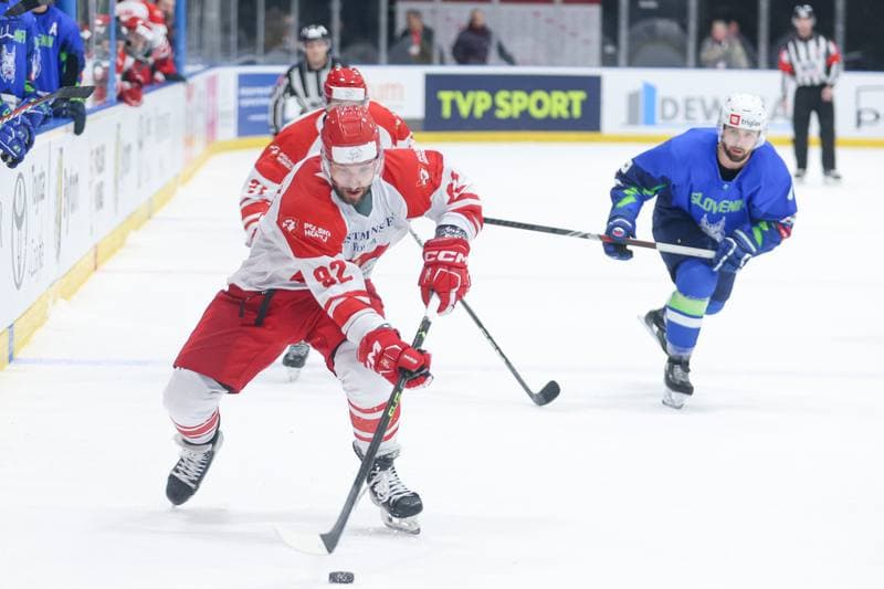 Ice Hockey. Friendly Match. Poland - Slovenia. 18.04.2024