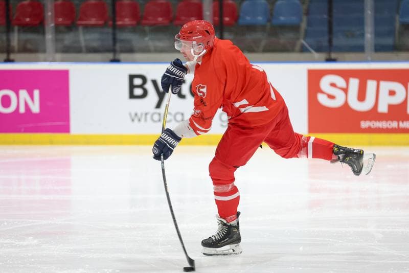 Ice Hockey. Poland national team. Training. 22.04.2024