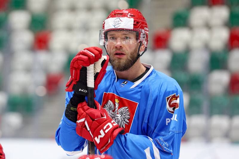 Ice Hockey. Poland national team. Training. 30.04.2024