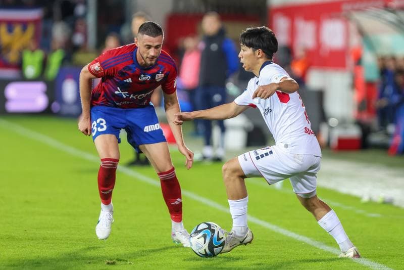 Football. PKO BP Ekstraklasa. Gornik Zabrze - Rakow Czestochowa. 22.10.2023