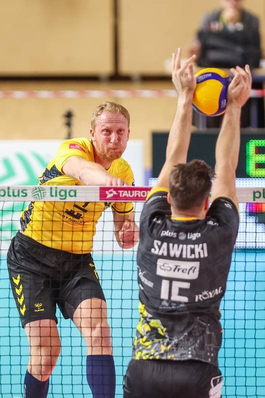 Volleyball. PlusLiga. GKS Katowice - Trefl Gdansk. 22.10.2023