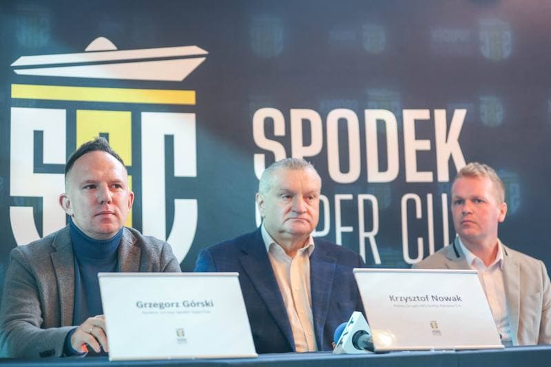 Football. Spodek Super Cup. Press Conference. 24.10.2023