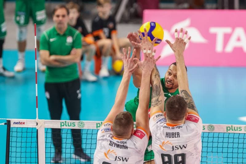 Volleyball. PlusLiga. Jastrzebski Wegiel - Indykpol AZS Olsztyn. 24.10.2023