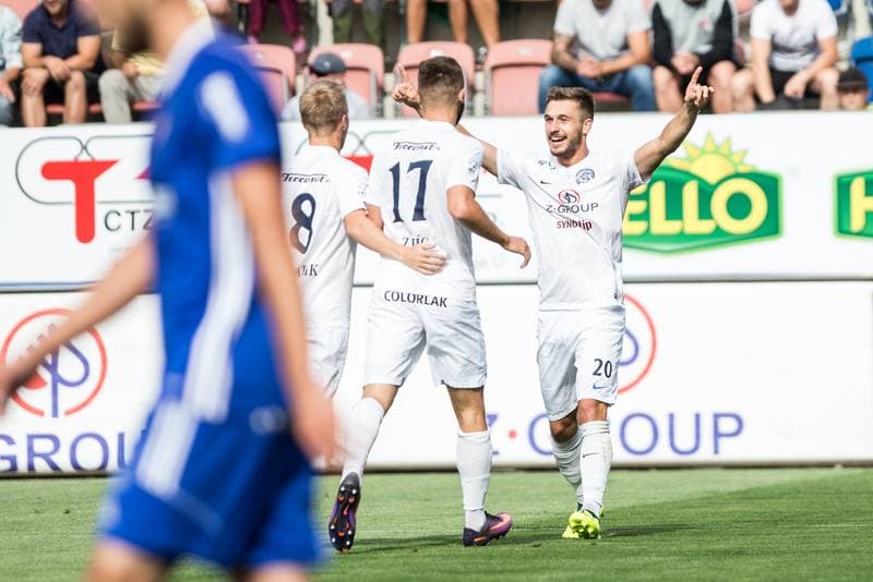 Football. HET Liga. 1 FC Slovacko - Banik Ostrava. 12.08.2017