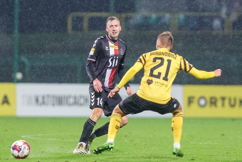Football. Fortuna I Liga. GKS Katowice - Polonia Warszawa. 27.10.2023