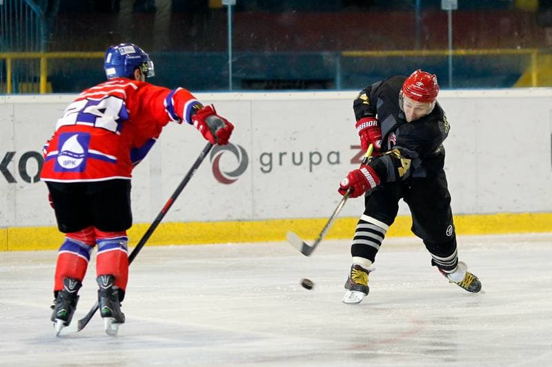 Ice Hockey. Sparing. Polonia Bytom - Comarch Cracovia. 15.08.2017