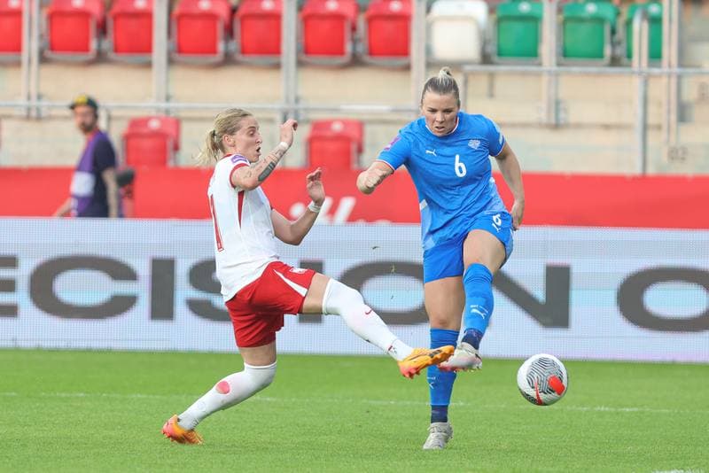 Football. UEFA Women's European Qualifiers. Poland - Iceland. 16.07.2024