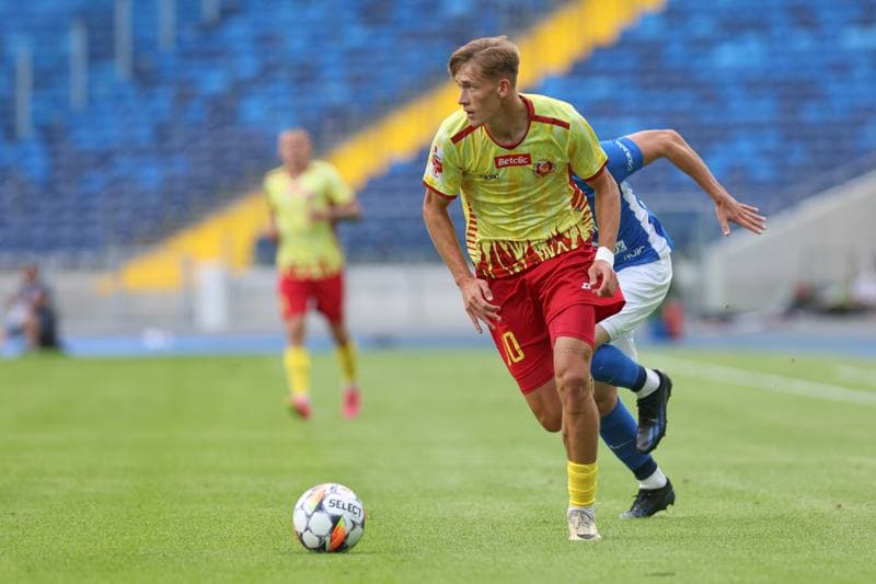 Football. Betclic I liga. Ruch Chorzow - Znicz Pruszkow. 28.07.2024
