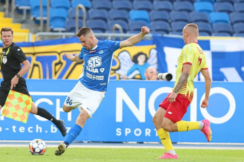 Football. Betclic I liga. Ruch Chorzow - Znicz Pruszkow. 28.07.2024
