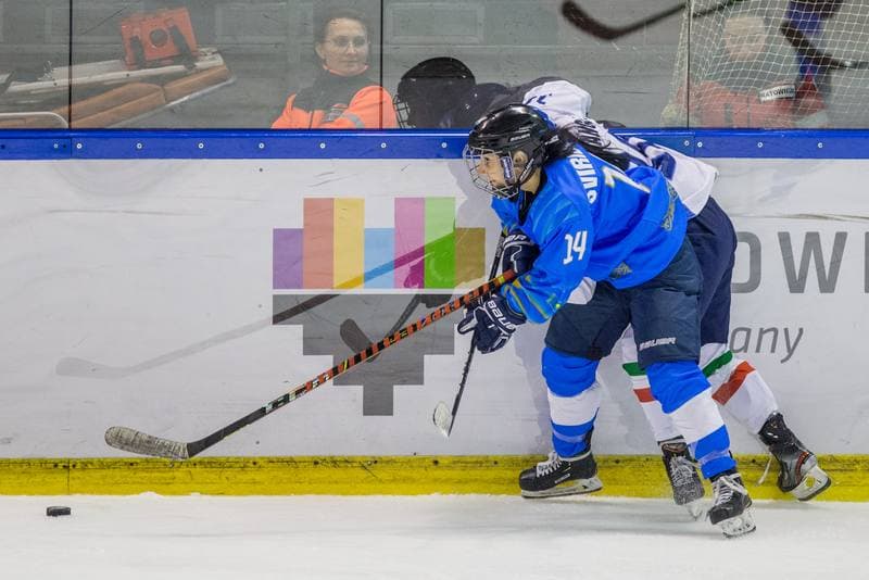 Ice Hockey. Women's World Championship Division 1B. Italy - Kazakhstan. 11.04.2022