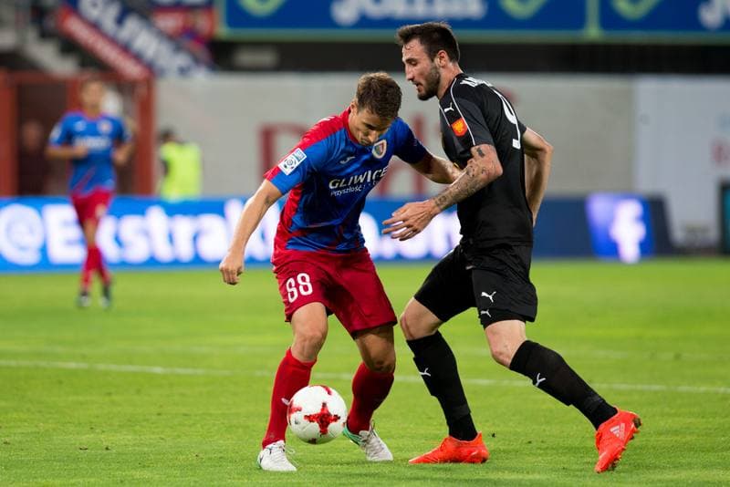 Football. Lotto Ekstraklasa. Piast Gliwice - Korona Kielce. 19.08.2017