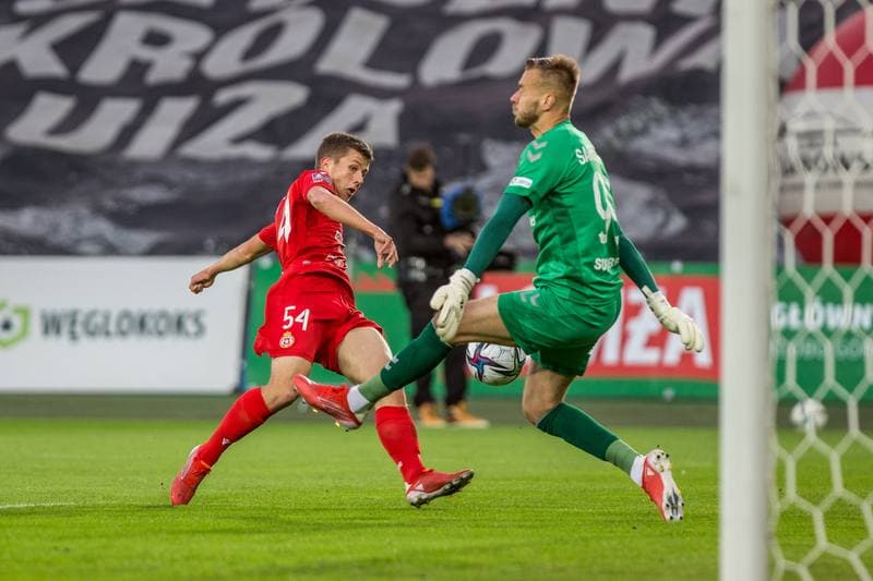 Football. PKO BP Ekstraklasa. Gornik Zabrze - Wisla Krakow. 16.10.2021