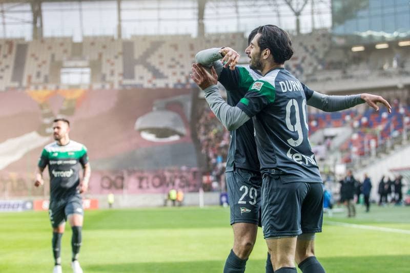 Football. PKO BP Ekstraklasa. Gornik Zabrze - Lechia Gdansk. 18.04.2022