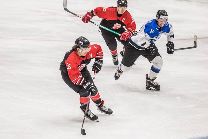 Ice Hockey. World Championship Division 1 Group B. Japan - Estonia. 28.04.2022