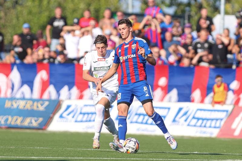 Football. Betclic II Liga. Polonia Bytom - Rekord Bielsko-Biala. 11.08.2024