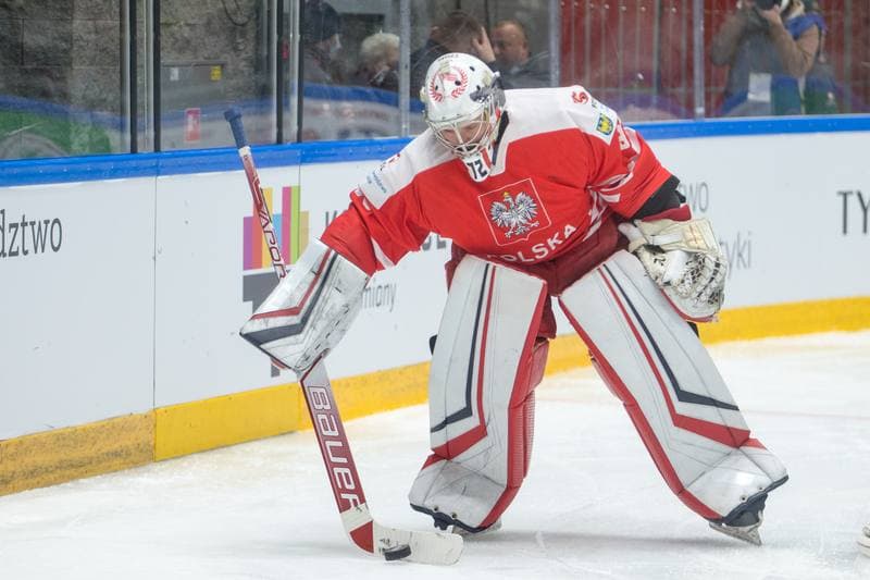 Ice Hockey. World Championship Division 1 Group B. Serbia - Poland. 29.04.2022