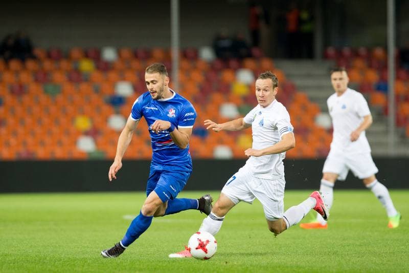 Football. Nice I Liga. Podbeskidzie Bielsko-Biala - Ruch Chorzow. 22.08.2017