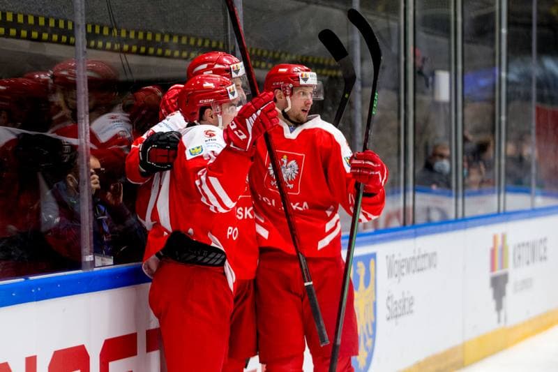 Ice Hockey. World Championship Division 1 Group B. Poland - Japan. 01.05.2022