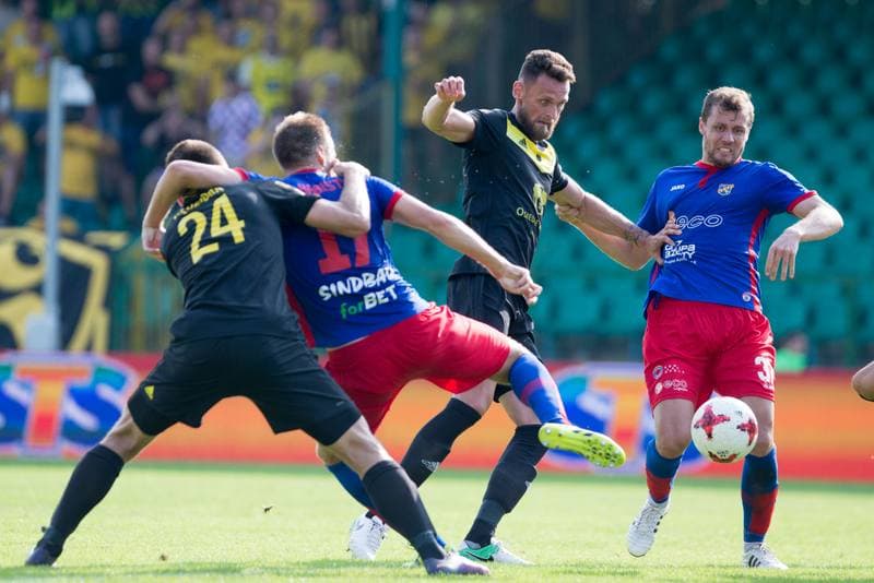 Football. Nice I Liga. GKS Katowice - Odra Opole. 27.08.2017