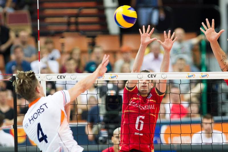 Volleyball. CEV EuroVolley. France - Netherlands. 27.08.2017