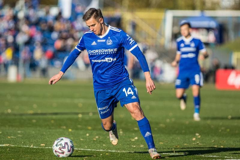 Football. eWinner II liga. Ruch Chorzow - Olimpia Elblag. 30.10.2021