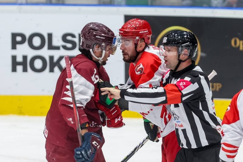 Ice Hockey. Euro Ice Hockey Challenge. Poland - Latvia. 10.11.2023