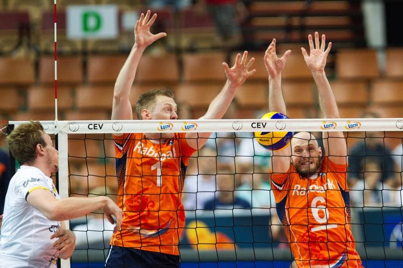Volleyball. CEV EuroVolley. Netherlands - Belgium. 28.08.2017