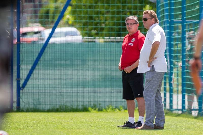 Football. Sparing. Kuznia Ustron - Piast Gliwice. 18.06.2022