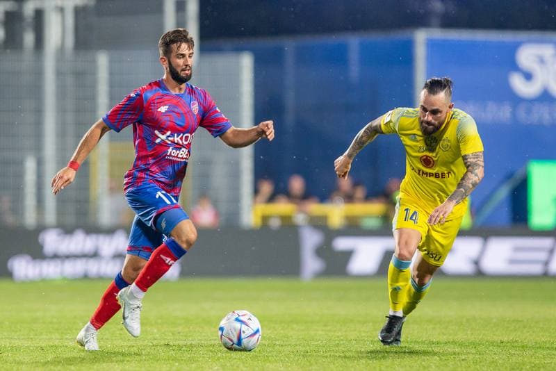 Football. UEFA Conference League. Rakow Czestochowa - FK Astana. 21.07.2022
