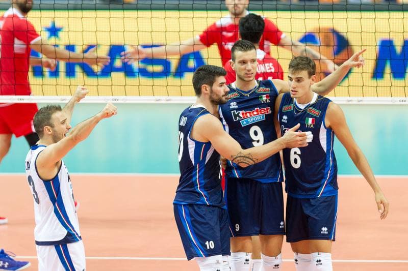 Volleyball. CEV EuroVolley 2017. Italy - Turkey. 30.08.2017