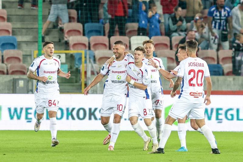 Football. PKO BP Ekstraklasa. Gornik Zabrze - GKS Katowice. 21.09.2024