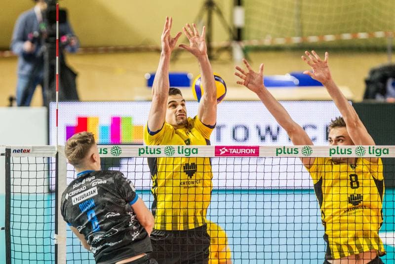 Volleyball. PlusLiga. GKS Katowice - Cerrad Enea Czarni Radom. 12.11.2021