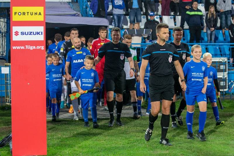 Football. Fortuna I Liga. Ruch Chorzow - Gornik Leczna. 11.08.2022