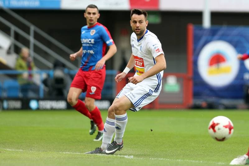 Football. Lotto Ekstraklasa. Piast Gliwice - Wisla Plock. 28.10.2017