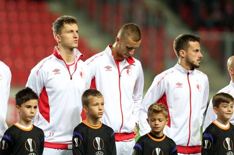 Football. UEFA Europa League. Slavia Prague - Villarreal CF. 02.11.2017