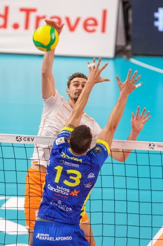 Volleyball. CEV Champions League. Jastrzebski Wegiel - Guaguas Las Palmas. 22.11.2023