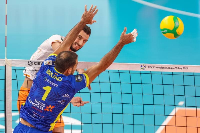 Volleyball. CEV Champions League. Jastrzebski Wegiel - Guaguas Las Palmas. 22.11.2023