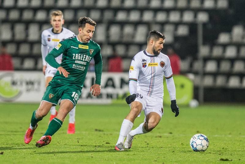 Football. Fortuna I Liga. Zaglebie Sosnowiec - Chrobry Glogow. 24.11.2021