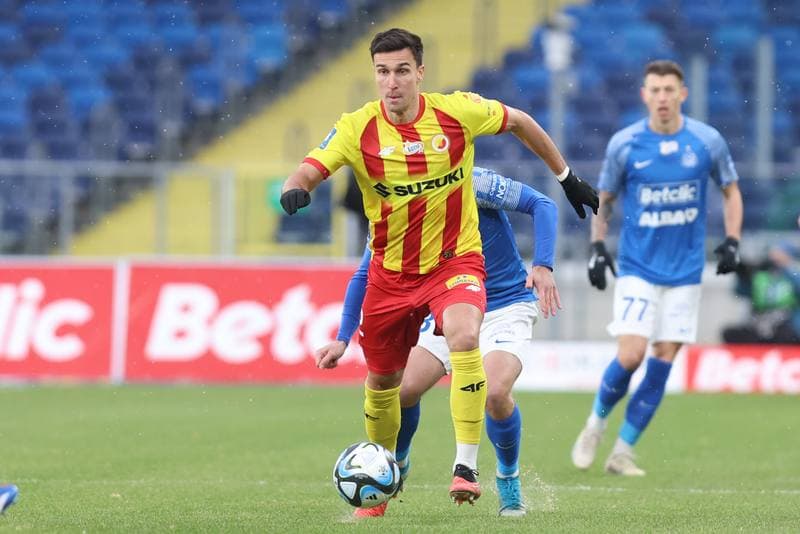 Football. PKO BP Ekstraklasa. Ruch Chorzow - Korona Kielce. 26.11.2023