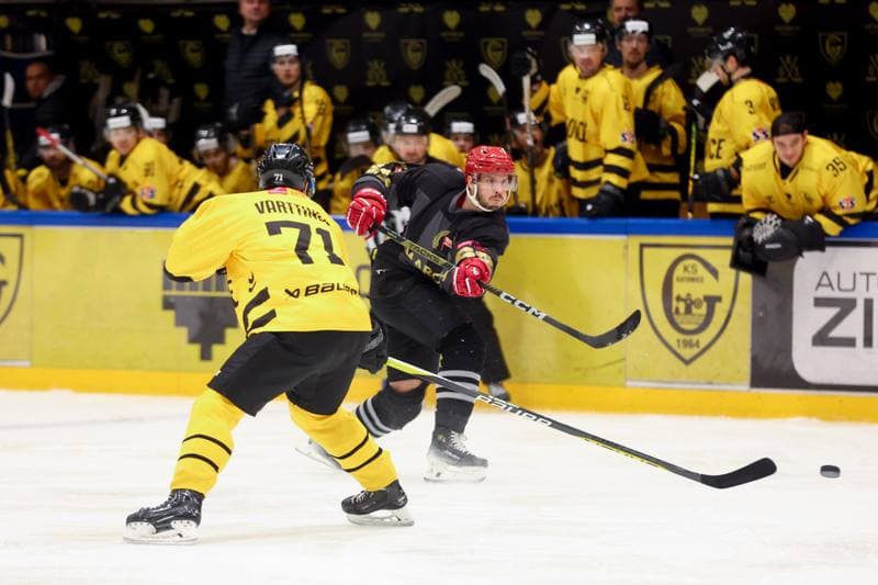 Ice Hockey. Tauron Hokej Liga. GKS Katowice - Comarch Cracovia. 26.11.2023