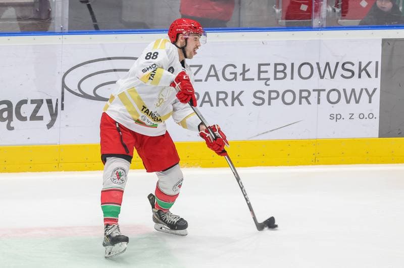 Ice Hockey. Tauron Hokej Liga. Zaglebie Sosnowiec - Marma Ciarko STS Sanok. 26.11.2023