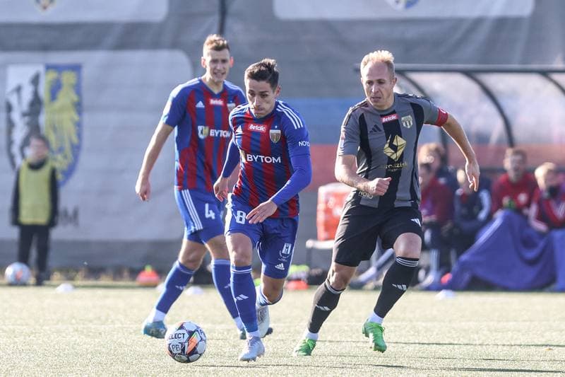 Football. Betclic II liga. Polonia Bytom - Pogon Grodzisk Mazowiecki. 16.11.2024