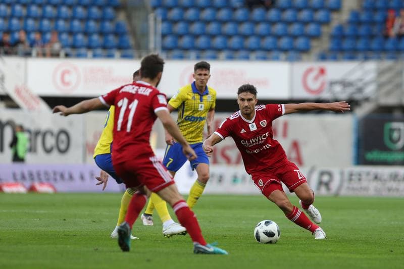 Football. Lotto Ekstraklasa. Piast Gliwice - Arka Gdynia. 15.09.2018
