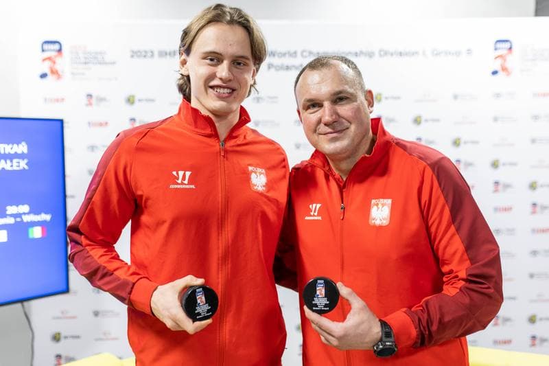 Ice Hockey. Poland national team. Press Conference. 01.12.2022