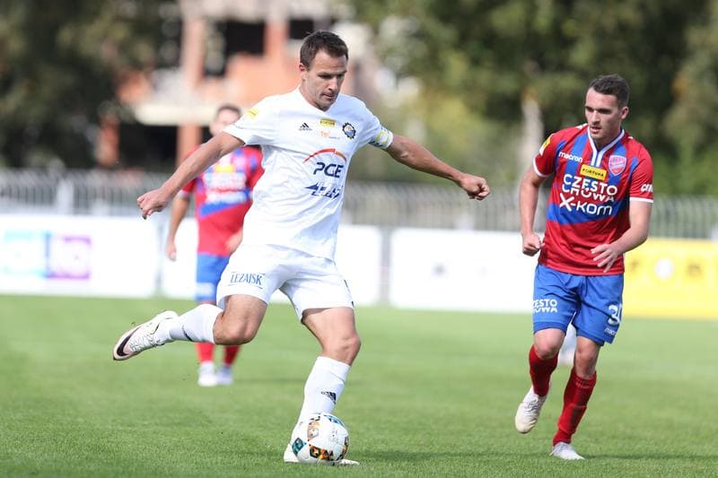 Football. Fortuna I Liga. Rakow Czestochowa - Stal Mielec. 16.09.2018