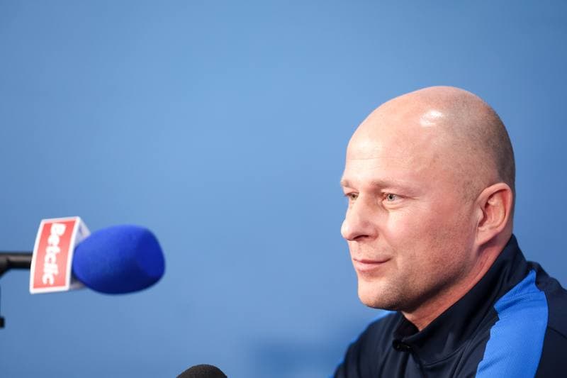 Football. Ruch Chorzow. Press Conference. 08.01.2024