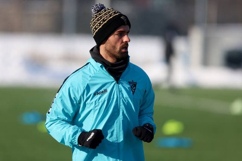 Football. Gornik Zabrze. Training. 10.01.2024