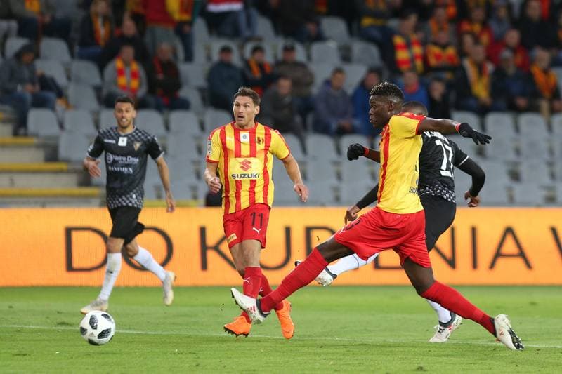 Football. Lotto Ekstraklasa. Korona Kielce - Zaglebie Sosnowiec. 24.09.2018
