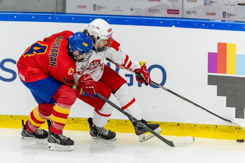 Ice Hockey. Women's U18 World Championship Division 1B. Poland - Spain. 13.01.2023
