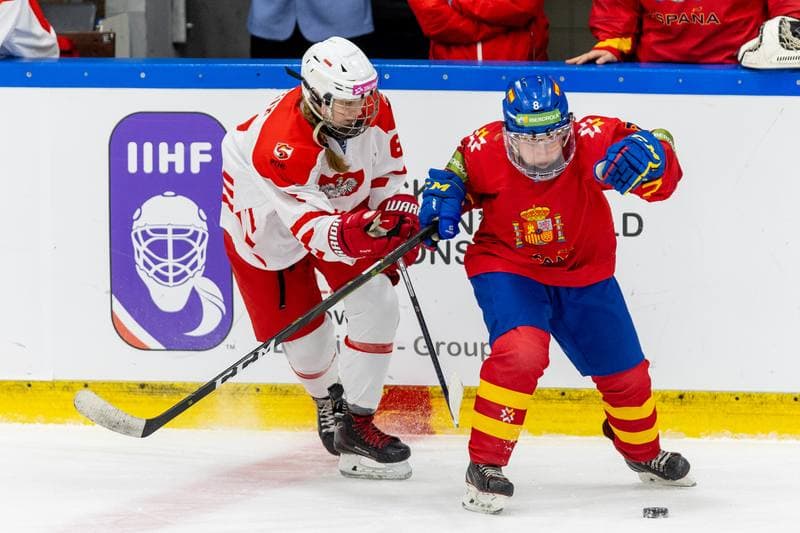 Ice Hockey. Women's U18 World Championship Division 1B. Poland - Spain. 13.01.2023